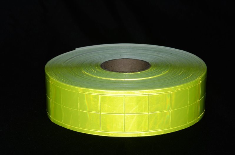 厂家直销 反光晶格带 耐寒反光晶格条 PVC反光晶格条 反光材料